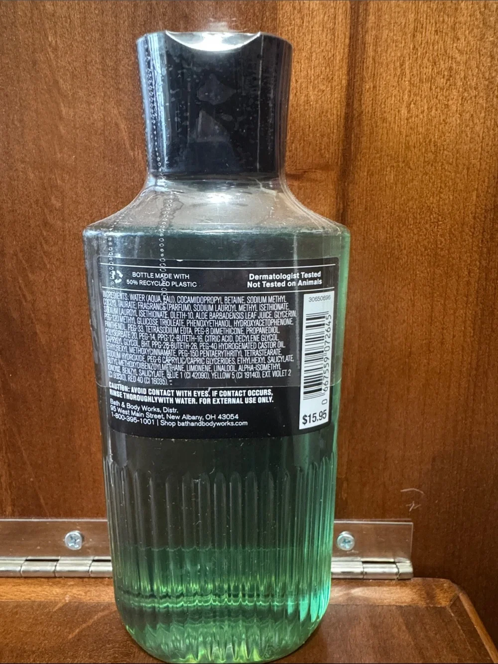 New Bath & Body Works Freshwater Men's Face & Body Wash